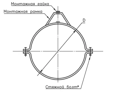 Хомуты для воздуховодов (гибких воздуховодов) купить в Минске