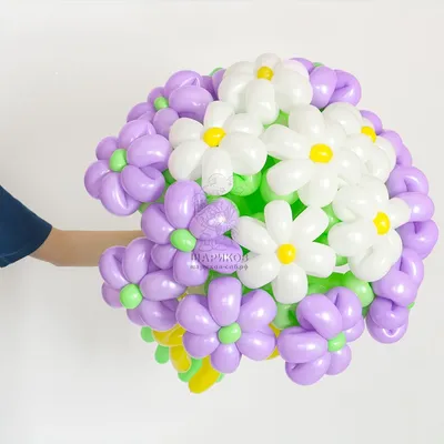 Букет из 17-ти цветов - Интернет-магазин воздушных шаров - Шариков -  воздушные шары