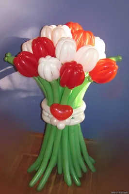 Букеты из шаров 15-30 цветов