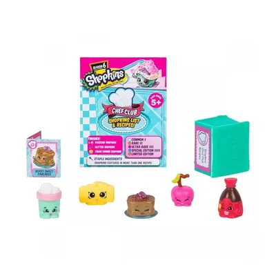 Набор фигурок SHOPKINS S6 серии \"Шеф-клуб\" – 5 ДРУЗЕЙ ШОПКИНС (5 шопкинсов,  книга рецептов) купить в интернет магазине с доставкой по Украине | MYplay