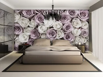 Фотообои флизелиновые 3D 416x254 см Цветы розы (1627VEXXXL) по цене 1850,00  грн