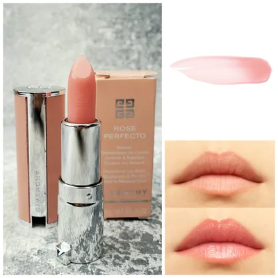 Бальзам для губ Givenchy Rose Perfecto Beautifying Lip Balm Оттенок Pink  Irresistible — Teletype