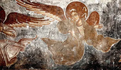 Фреска белый ангел сербия - 61 фото