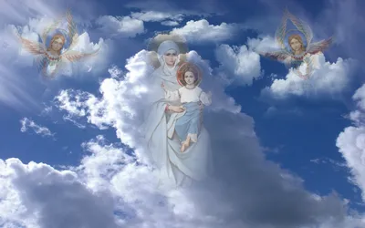 Купить цифровую версию картины: Рафаэль Санти - Ангелы и святые. Эскиз  фрески \"Диспут\" дворца понтифика в Ватикане | Артхив