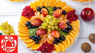 Красивая Фруктовая Нарезка на Праздничный стол! Три фруктовые тарелки на...  | Сервировка пищи, Блюда из фруктов, Еда для вечеринки