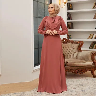 Женское длинное платье-хиджаб, исламская мусульманская мода, новый сезон,  креповая ткань с бантом, кисточка, плиссированное качество, турецкое  производство, гибкий купить недорого — выгодные цены, бесплатная доставка,  реальные отзывы с фото — Joom