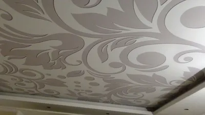 Натяжной потолок ткань или ПВХ - 60 фото