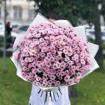 Букет из хризантемы купить в Екатеринбурге. CrazyBuket.ru