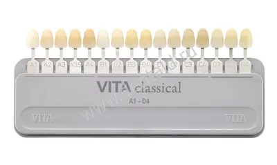 Шкала Vita classical A1-D4 Артикул G027C