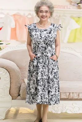 Фасоны платьев для женщин старше 50 лет - с фото примерами