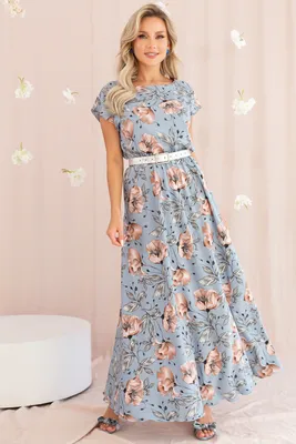 Цветные платья в пол женские от 31 руб — Купить в Интернет-Магазине  First-Fem.Ru