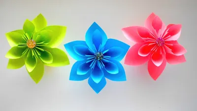 Цветы из бумаги своими руками | Оригами