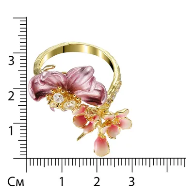 Обручальное кольцо из белого и красного золота с чернением Цветок Жизни от  ювелирного бренда Alchemica Jewelry