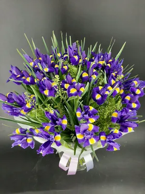 Идеи на тему «Ирисы» (32) | ирисы, свежие цветы, букет