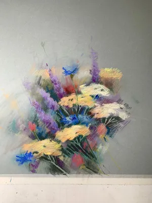 Цветы в живописи пастелью. — Валерий Маковой — VATIKAM