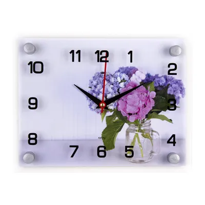 Часы настенные 2026-028 \"Букет цветов\" - купить по выгодной цене |  Электрокомплекс Lighting - интернет-магазин электротоваров,  электротехнических изделий, инструментов
