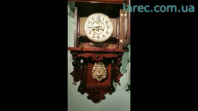 Настенные часы Gustav Becker - YouTube