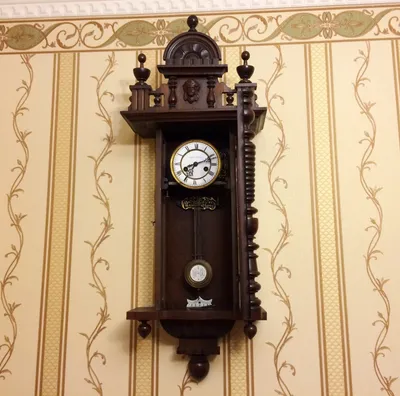 Купить старинные настенные часы Gustav Becker около 1915 года в Украине и  Киеве в нашем интернет магазине лучшая цена