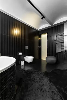 Черная комната»: Интерьер ванной — Идеи интерьеров