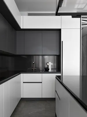 Черно-белая кухня: 25+ стильных примеров | myDecor