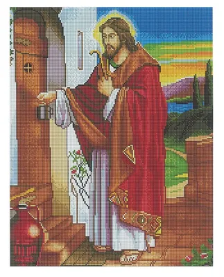 Алмазная вышивка Алмазная мозаика Иисус стучит в дверь (DGF043) 40 х 50 см (Без подрамника) купить Киев, Украина на Po-Nomeram