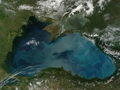 Черное море вид с космоса - 60 фото