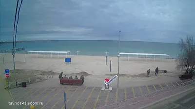 Черноморское, Пляж - Веб-камеры онлайн