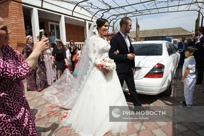 Традиционная чеченская свадьба в Грозном | РИА Новости Медиабанк