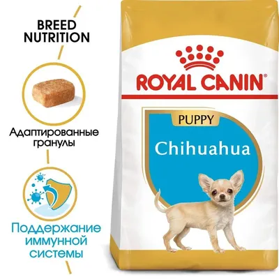 Сухой корм для щенков породы чихуахуа до 8 месяцев Royal Canin Chihuahua  Puppy, 1,5 кг — купить в интернет-магазине OZON с быстрой доставкой