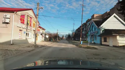Города Закарпатья Город Чоп из окна автомобиля 4К video - YouTube