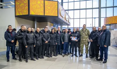 Сотрудники ЧОП Владивостока вернулись домой из командировки в Луганскую  область
