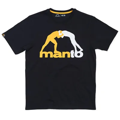 MANTO T-Shirt, Logo, schwarz, XXL | XXL | 1260010-5
