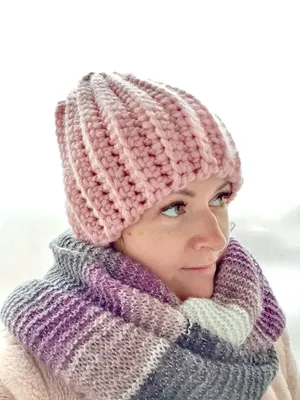 мохеровая шапка IrinaSha, шапка крючком, вязаная шапка, зимняя шапка | Diy  crafts knitting, Crochet snood, Crochet hat sizing