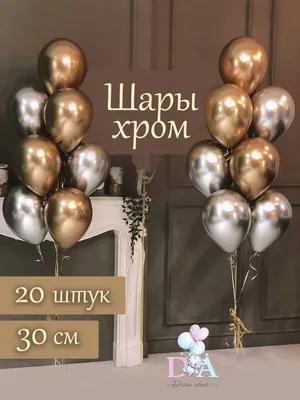 Гелиевые шары Хром 37 купить с доставкой в Нижнем Новгороде по низкой цене  от компании «Территория праздника»