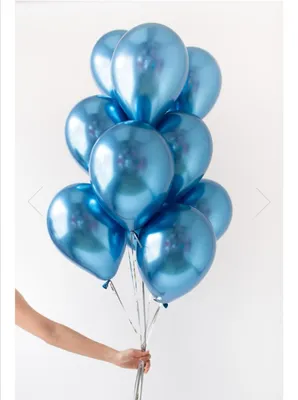 Гелиевые шары хром и цифра 4 купить в интернет-магазине в Самаре