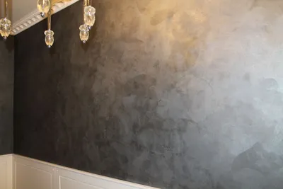 Декоративная краска для стен с эффектом шелка и её применение