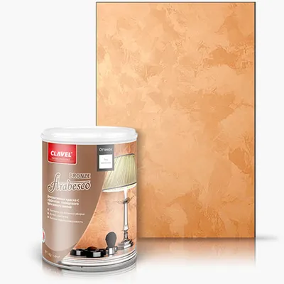 Декоративная краска - Clavel Arabesco покрытие для создания эффекта мокрый  шелк