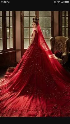 Красивое красное платье - 85 фото