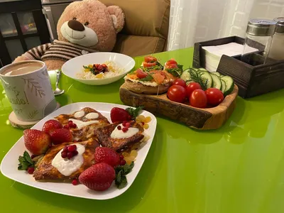 Романтический завтрак | Пикабу