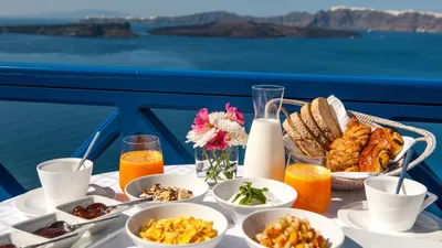 Традиционные греческие завтраки в Афинах