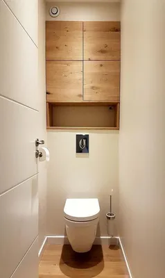 Скрытый шкаф в туалете - 65 фото