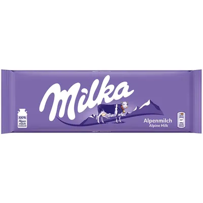 Шоколад молочный Milka Alpine Milk, 300 г приобрести с доставкой по всей  Украине | Nuts.org.ua