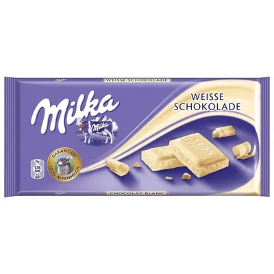 Шоколад Милка - Белый 100гр купить в Екатеринбурге оптом