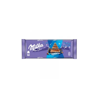 Шоколад Milka с начинкой со вкусом ванили и пеенье Oreo, 300г в  интернет-магазине товаров для офиса.