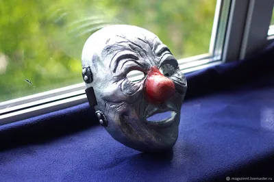 Маска Клоуна Шона Крэхана Слипкнот Shawn Crahan Last Clown Mask в  интернет-магазине Ярмарка Мастеров по цене 4999 ₽ – KKQ12RU | Карнавальные  маски, Москва - доставка по России