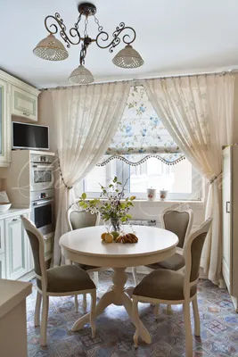 Шторы для кухни в стиле прованс из натуральных тканей. | Home decor, Home  decor kitchen, House interior