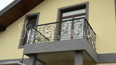 Кованые балконы - заказать кованые перила на балкон лучшая цена за метр в  Харькове и по Украине - Кузня Левша