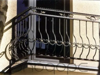 Балконные кованые перила: описание, разновидности. Доставка! СПБ | Пятый  Фасад