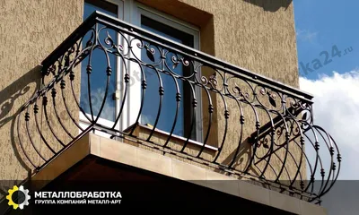 Кованые балконные ограждения — Ковка ограждений на балкон, террасу в Москве  | metallo-obrabotka24.ru