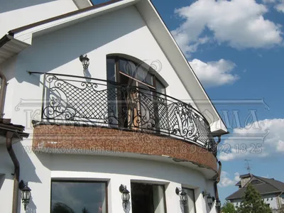 Кованые перила для балкона заказать купить в Москве